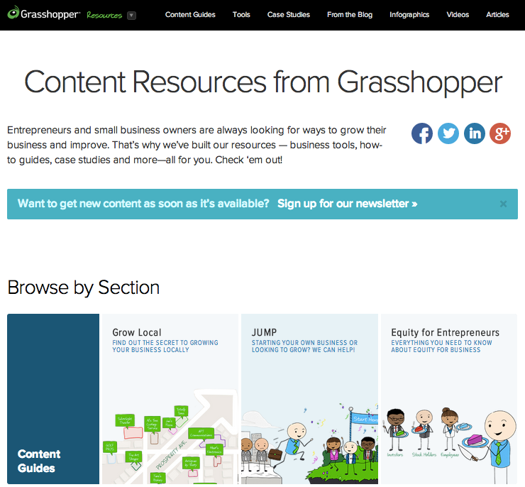 Grasshopper Resource Center