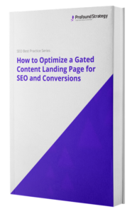 optimize gated content ebook